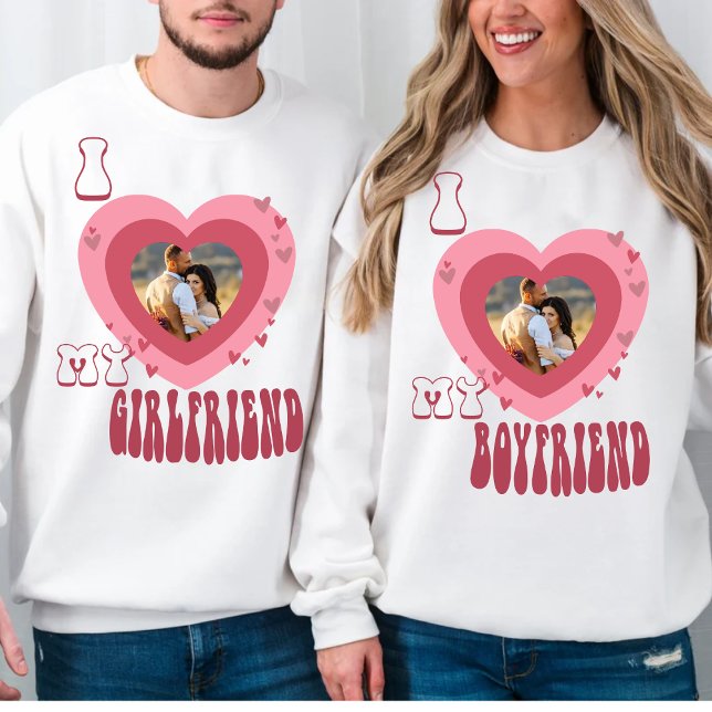 Sudadera Foto que amo a mi novio (descripción detallada) (Subido por el creador)