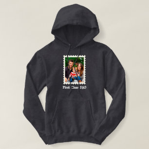 Sudadera Foto vertical del mejor personalizado de papá de p