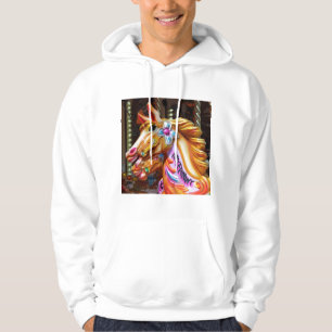 Sudadera Fotografía cuadrada - Caballos en curso