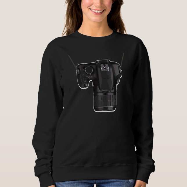 Sudadera Fotografía de cámara fotográfica (Anverso)