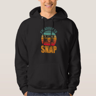 Sudadera Fotografía de cámara que estoy a punto de tomar fo