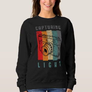 Sudadera Fotografía de cámara retro vintage con luz P