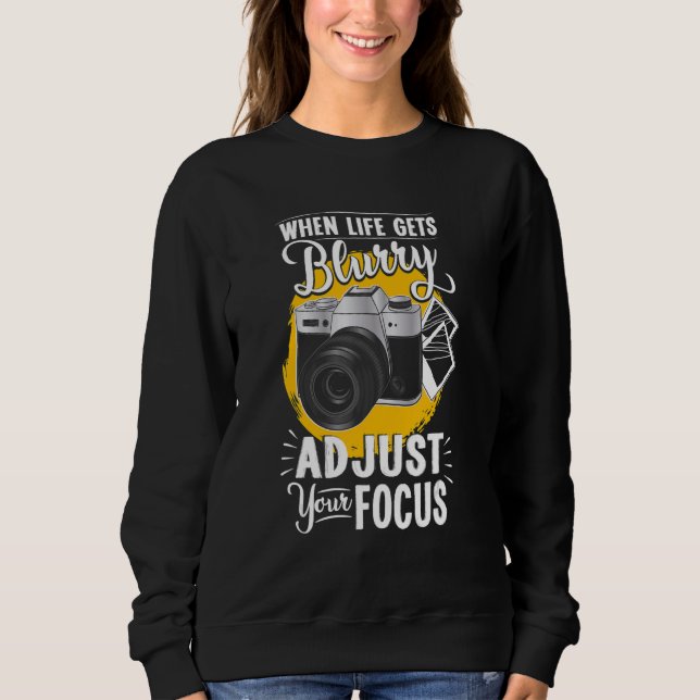 Sudadera Fotografía de fotógrafo (Anverso)