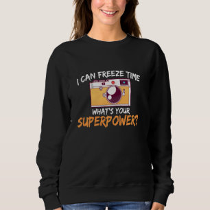 Sudadera Fotografía de fotógrafo Hobby Cámara Lente Fotogra