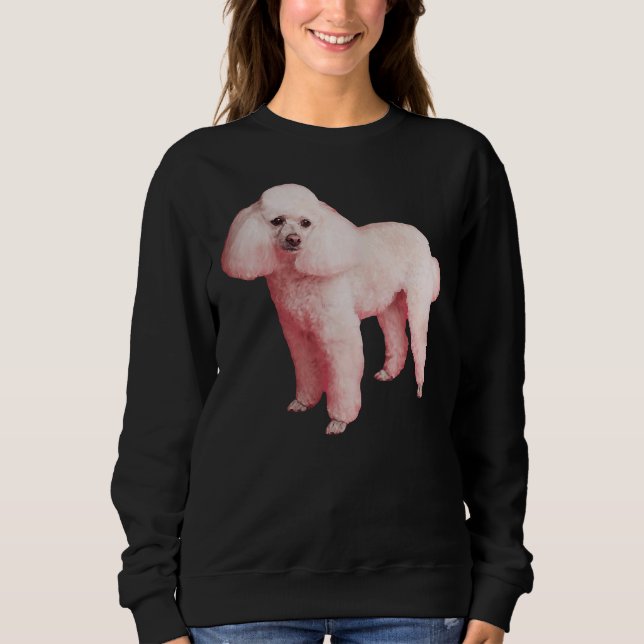 Sudadera Fotografía de perro de garrapatas inocentes (Anverso)