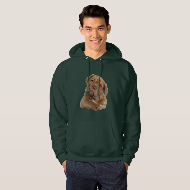 Sudadera Fotografía de perro guardián de camiseta (Anverso completo)