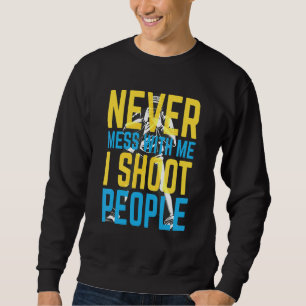 Sudadera Fotografía de personas que disparo Cámara vintage