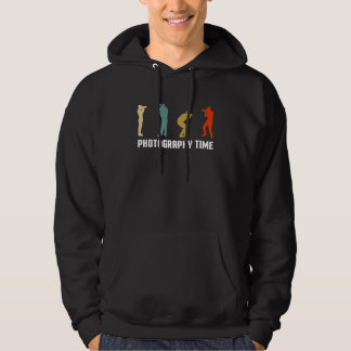Sudadera Fotografía Retro Vintage Cámara De Fotógrafo Tiemp