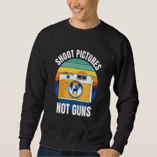 Sudadera Fotografías no armas Fotografía animal Mens H