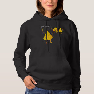 Sudadera Fotógrafo Cheesy Mozzarella Cheddar Camera