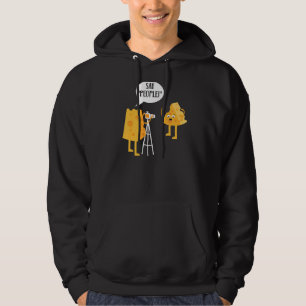 Sudadera Fotógrafo Cheesy Mozzarella Cheddar Camera 1