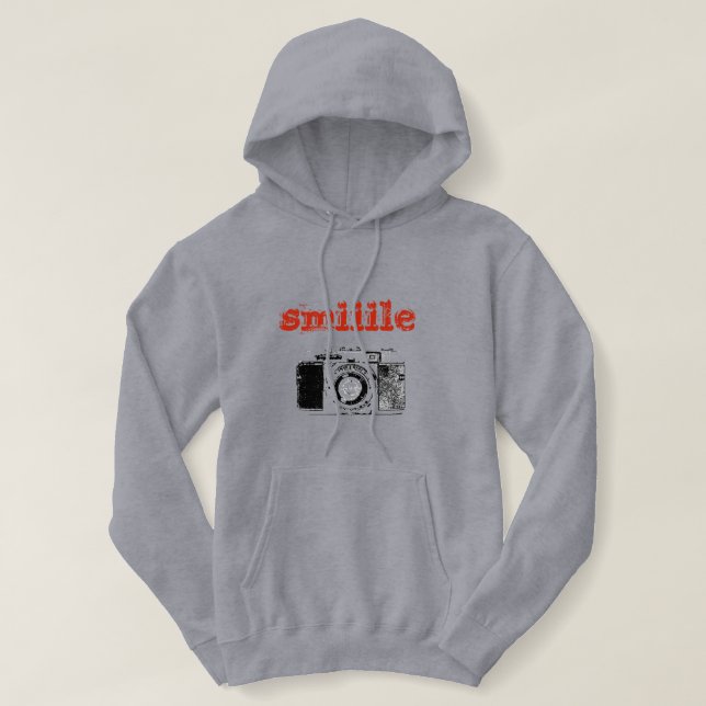 Sudadera Fotógrafo cutáneo vintage (Diseño del anverso)