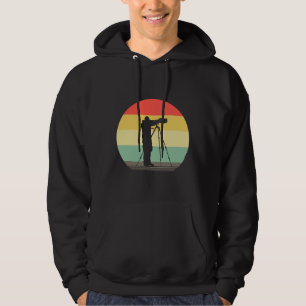 Sudadera Fotógrafo de cámara retro vintage divertida