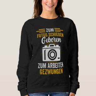 Sudadera Fotógrafo de Hobby Cámara Digital Phon