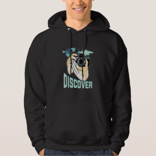 Sudadera Fotógrafo de mapas de descubrimiento Fotografía to