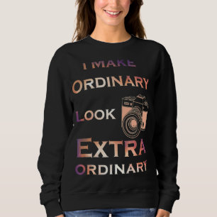Sudadera Fotógrafo fotográfico de lentes de cámara