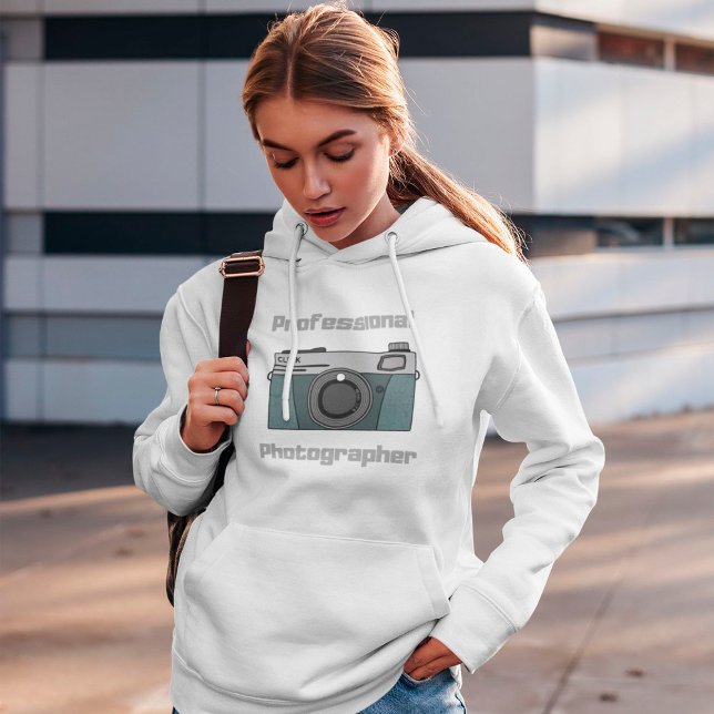 Sudadera Fotógrafo profesional Hoodie (Subido por el creador)