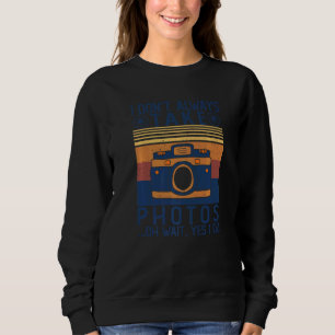Sudadera Fotógrafo que no siempre tomo fotos de artista