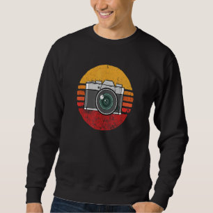 Sudadera Fotógrafo retro de cámara de época