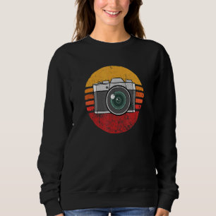 Sudadera Fotógrafo retro de cámara de época