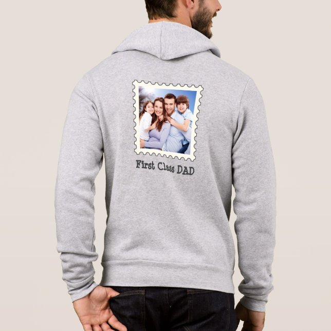 Sudadera Fotos cuadradas de la primera clase de DAD del mej (Reverso)