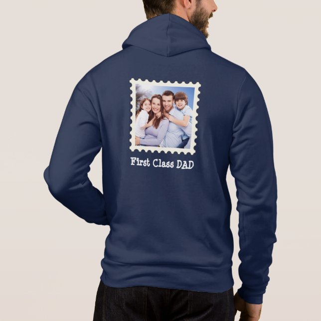 Sudadera Fotos cuadradas de la primera clase de DAD del mej (Reverso)