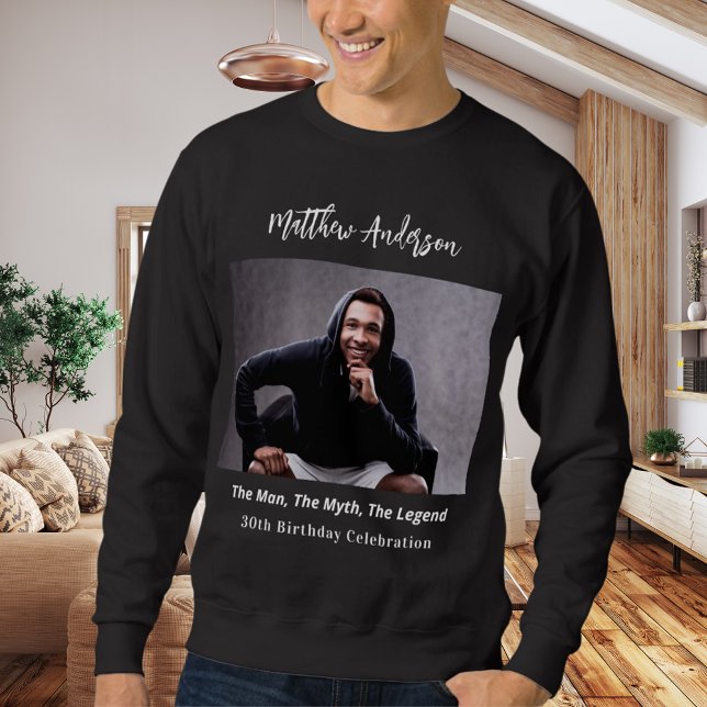 Sudadera Fotos de cumpleaños mito leyenda del nombre divers (Subido por el creador)