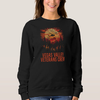 Sudadera Fotos de la tripulación de los veteranos de Vegas