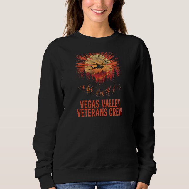 Sudadera Fotos de la tripulación de los veteranos de Vegas (Anverso)