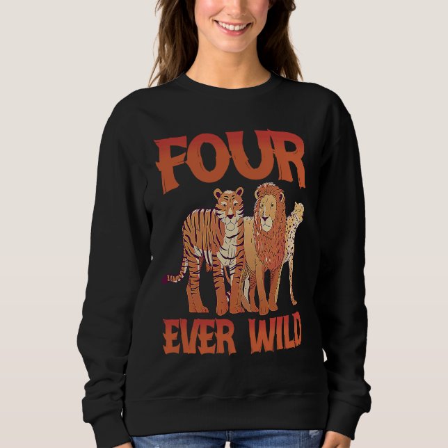 Sudadera Four Ever Wild (Anverso)