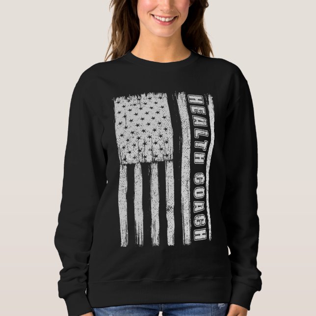 Sudadera Fourth of July Shirts for Men American Flag health (Anverso)