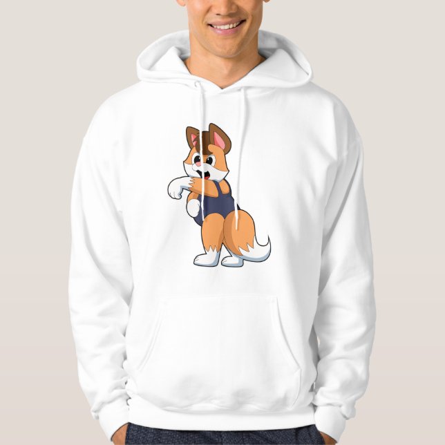 Sudadera Fox al nadar con traje de baño (Anverso)
