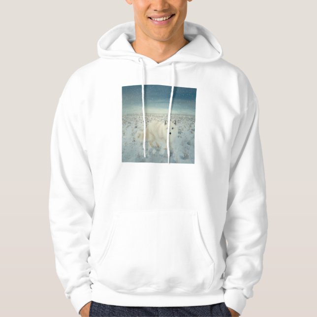 Sudadera Fox ártico (Anverso)