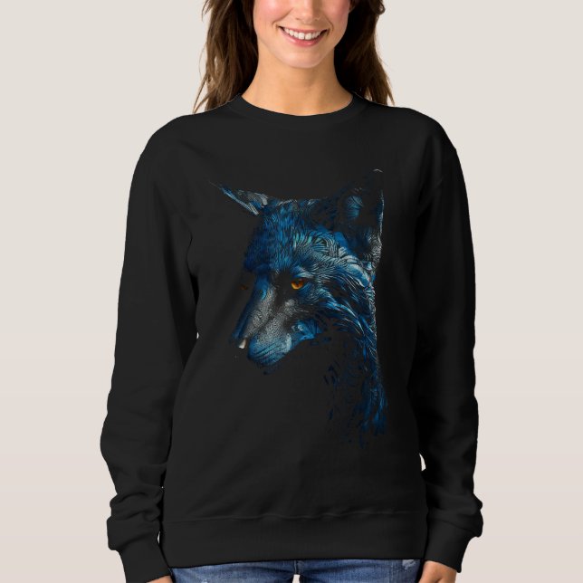 Sudadera Fox Artwork  Animal  Animal Fox 24 (Anverso)