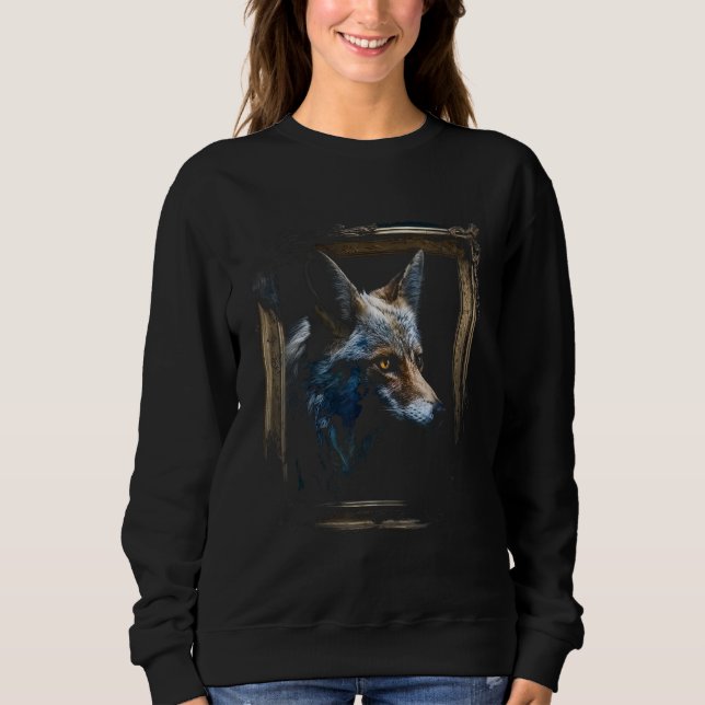 Sudadera Fox Artwork  Animal Fox 4 (Anverso)