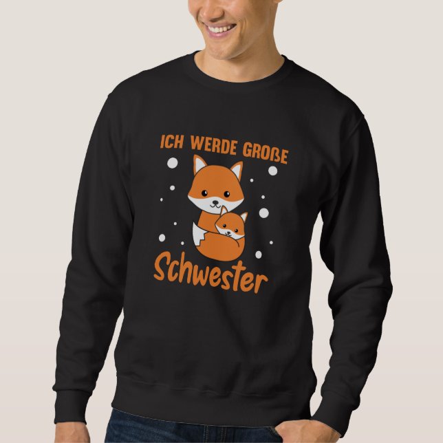 Sudadera Fox Big Sister 2022 Para Hermanos (Anverso)