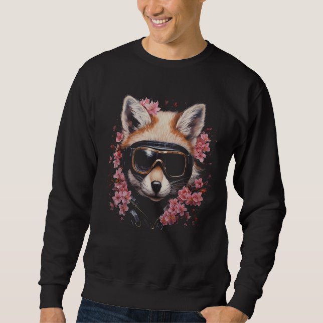 Sudadera Fox Church Blossom Sunglasses  Animal Pilot Fox (Anverso)