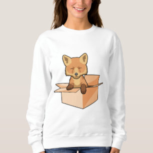 Sudadera Fox como bebé en caja
