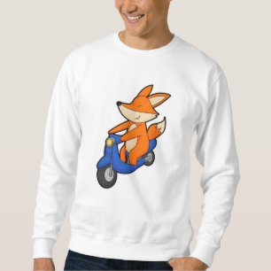 Sudadera Fox como ciclista con Scooter