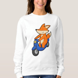 Sudadera Fox como ciclista con Scooter