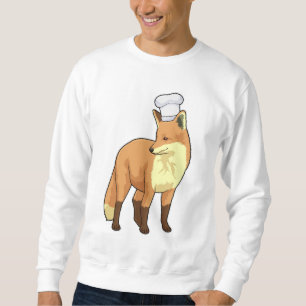 Sudadera Fox como cocinero con gorra de chef