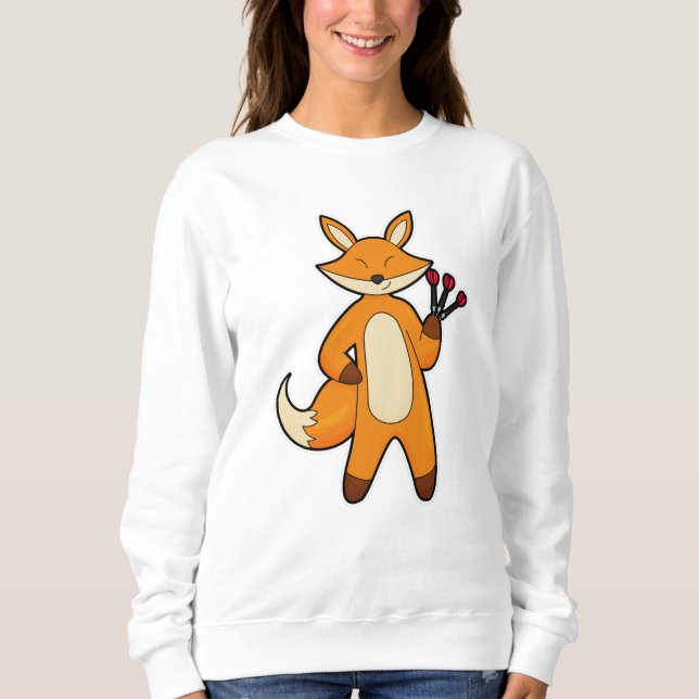 Sudadera Fox como jugador de Dart con Darts (Anverso)