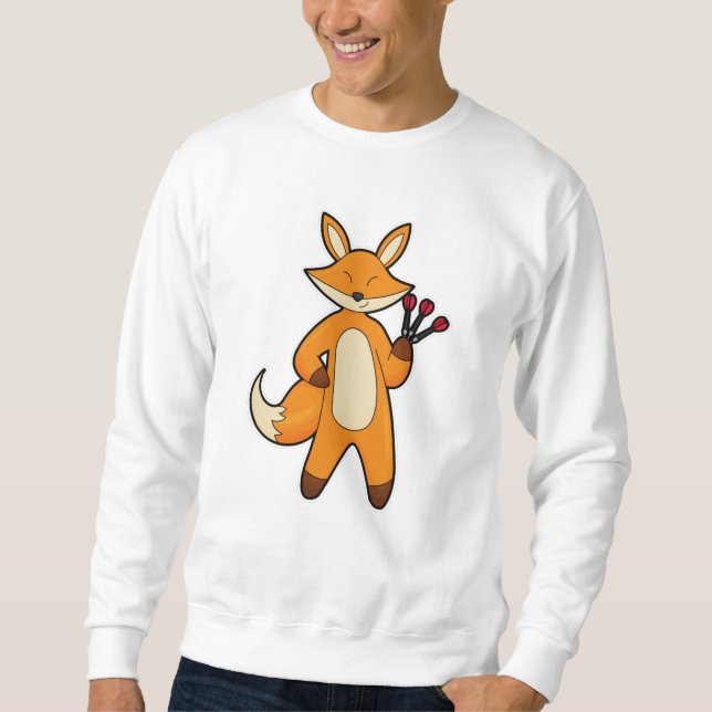 Sudadera Fox como jugador de Dart con Darts (Anverso)