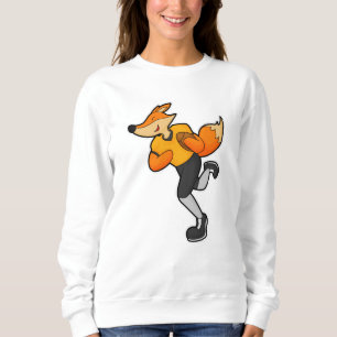 Sudadera Fox como jugador de fútbol con fútbol