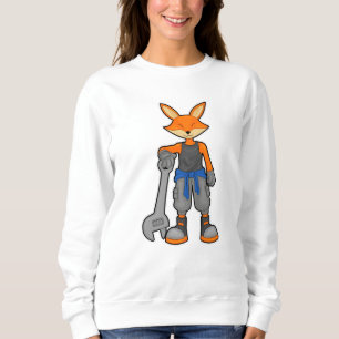 Sudadera Fox como mecánico con español