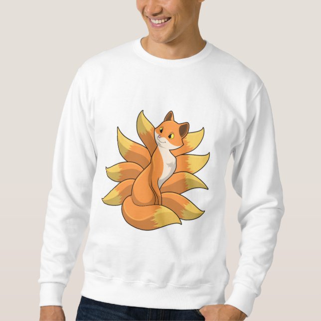 Sudadera Fox con 9 colas de Fox (Anverso)