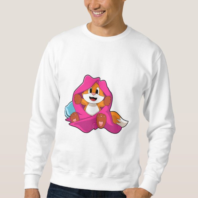 Sudadera Fox con almohada y manta (Anverso)