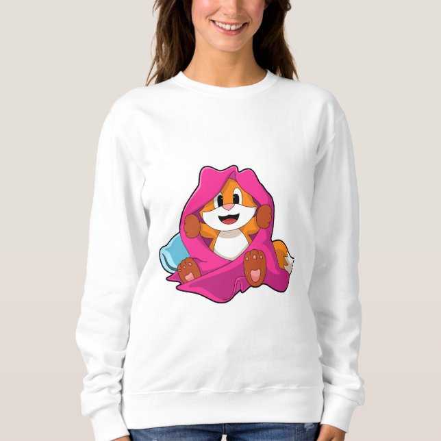Sudadera Fox con almohada y manta (Anverso)
