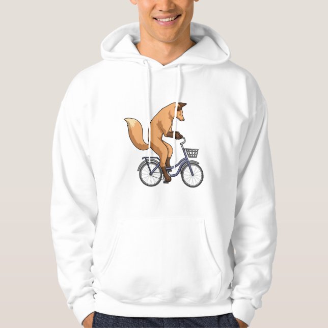 Sudadera Fox con bicicleta (Anverso)