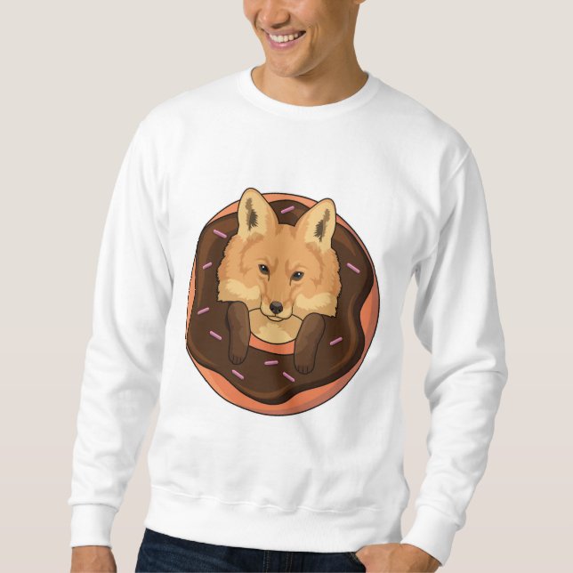 Sudadera Fox con Donut (Anverso)